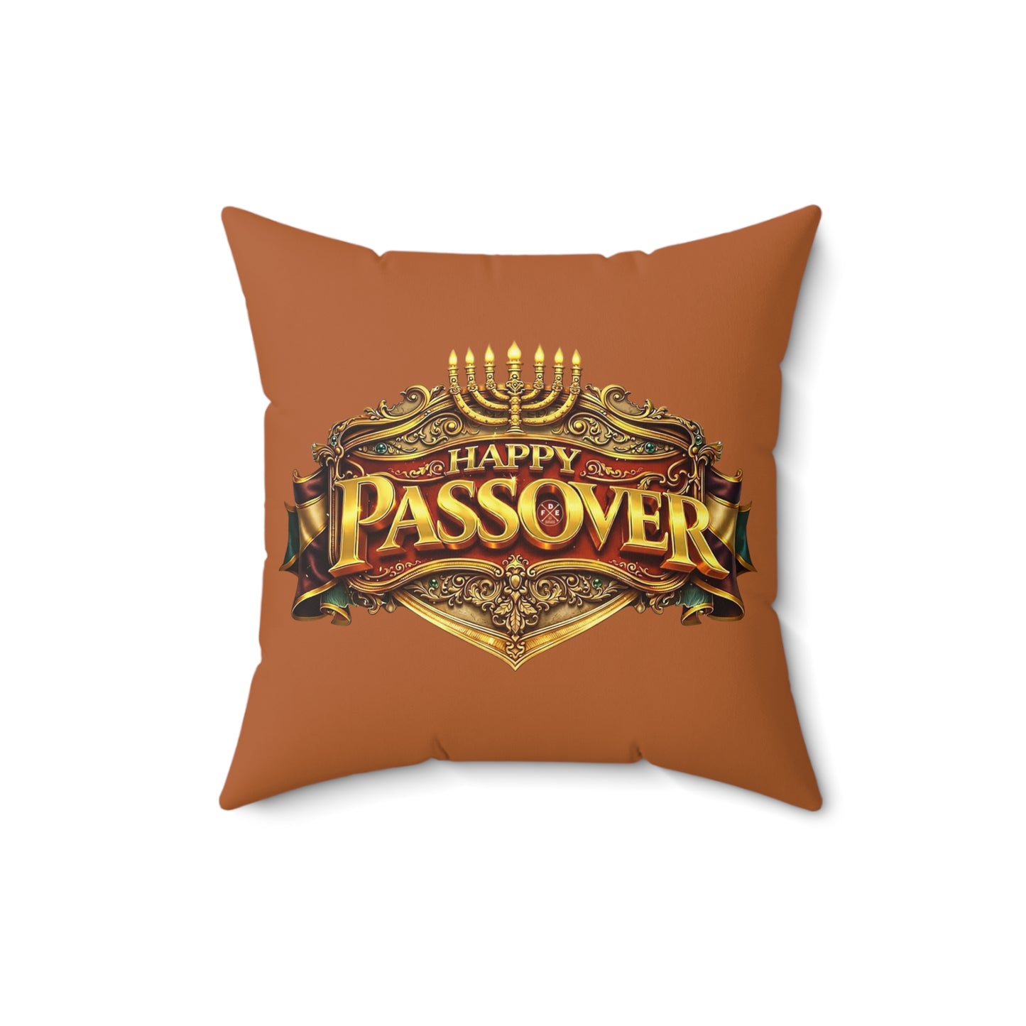 Happy Passover - Desert Clay - Throw Pillow