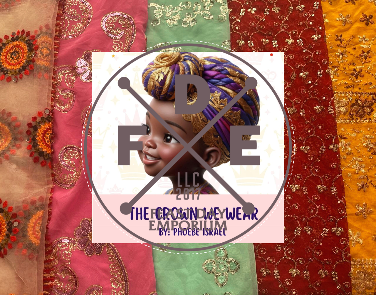 Bundle: The Crown We Wear (Headwrap & Book)
