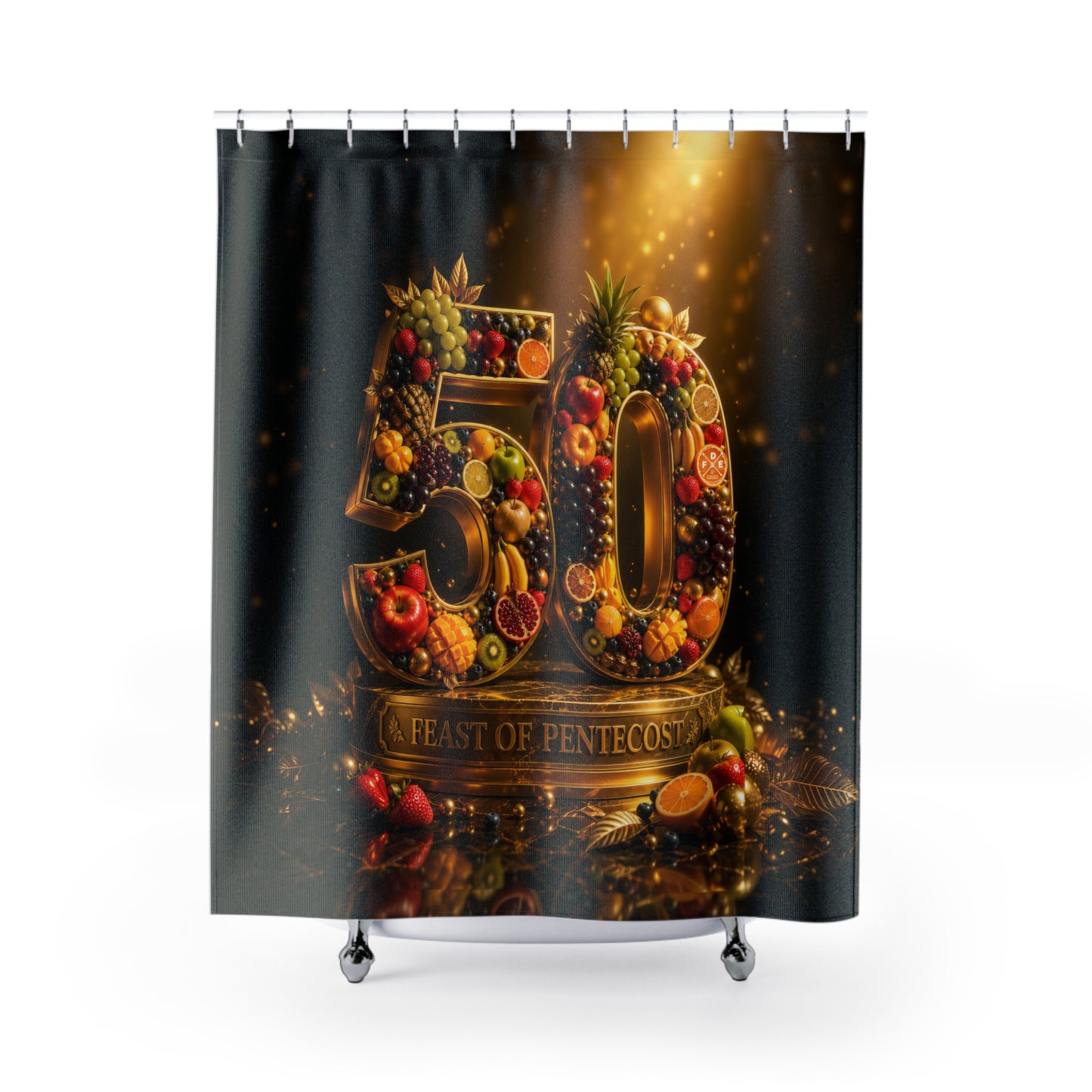 Feast of Pentecost (#50) Shower Curtain