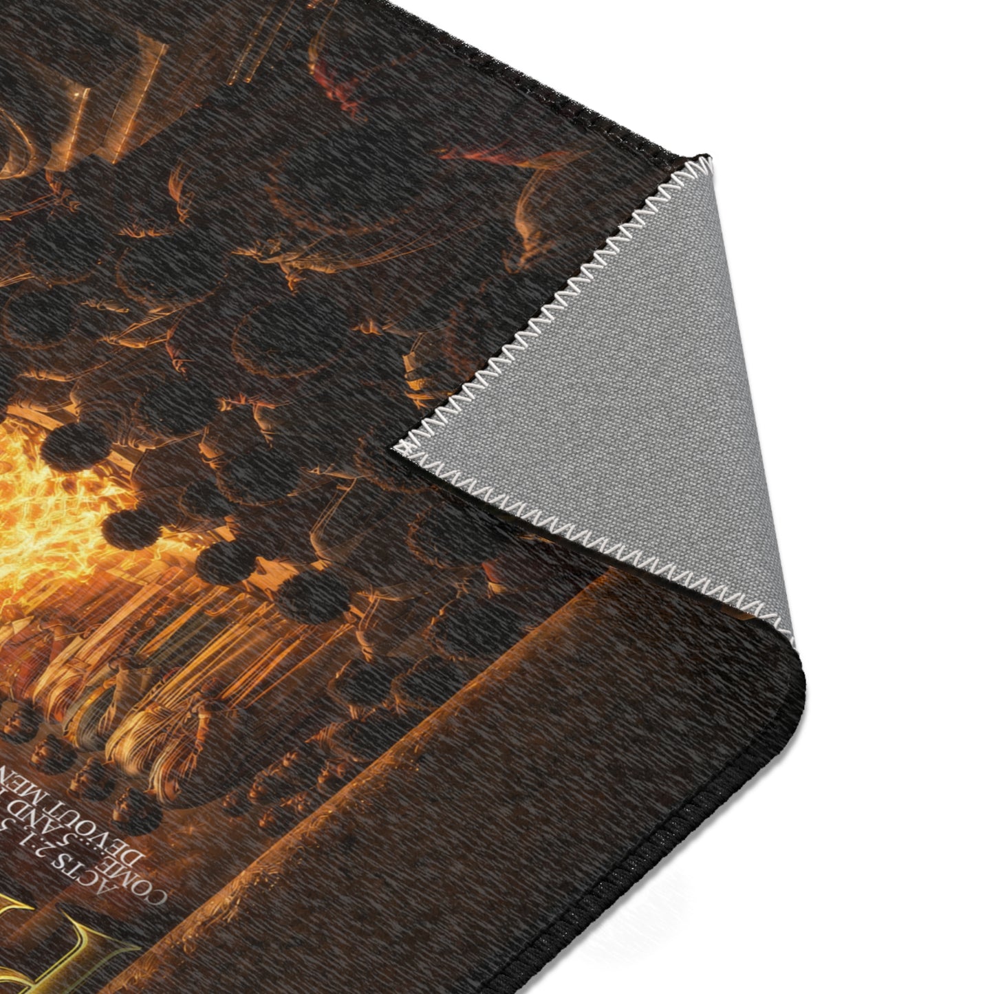 Pentecost (Acts 2:1,5) Vertical Rug