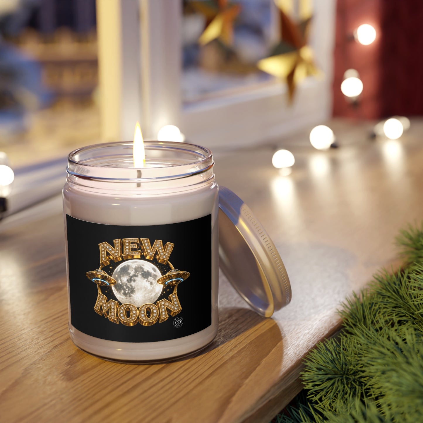 New Moon – Midnight Black – Candle