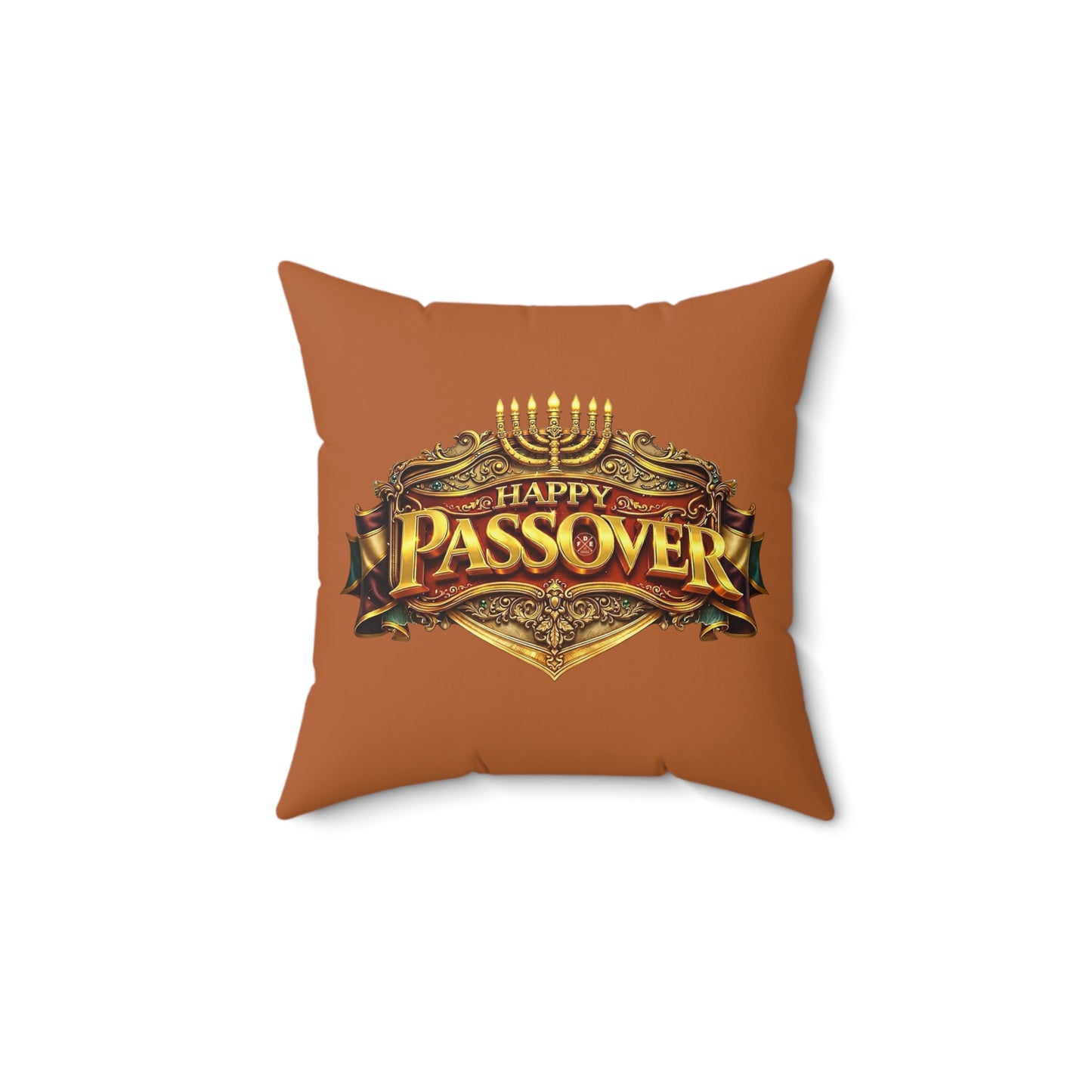 Happy Passover - Desert Clay - Throw Pillow