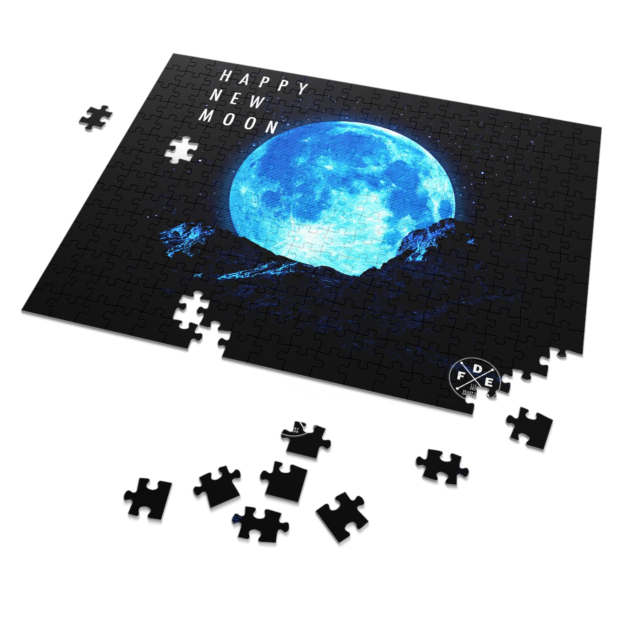New Moon - White - Jigsaw Puzzle (252 Piece)