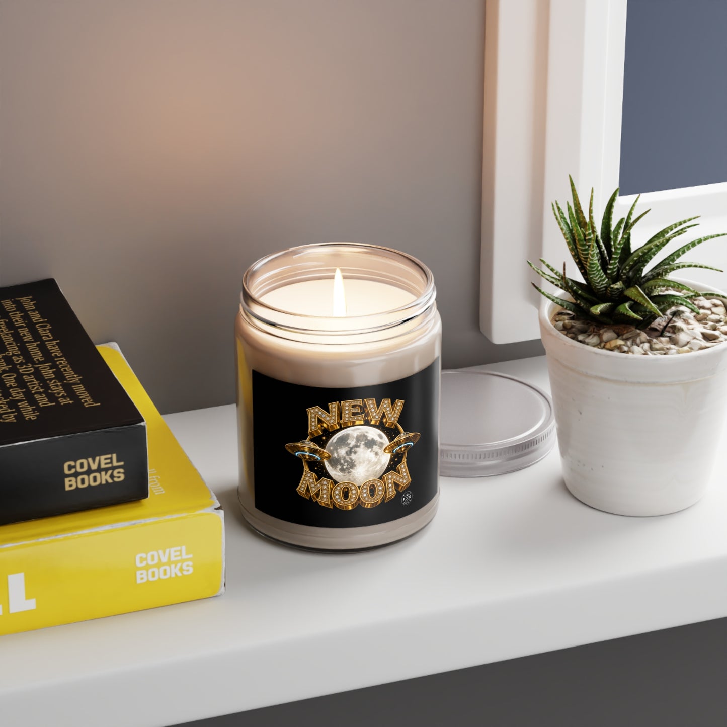 New Moon – Midnight Black – Candle