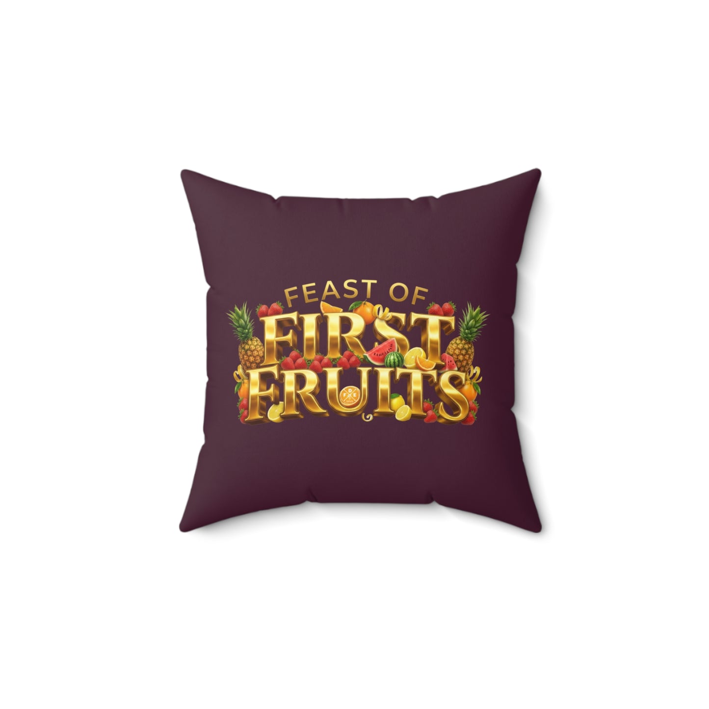 Feast of First Fruits - Blackberry Plum - Throw Pillow
