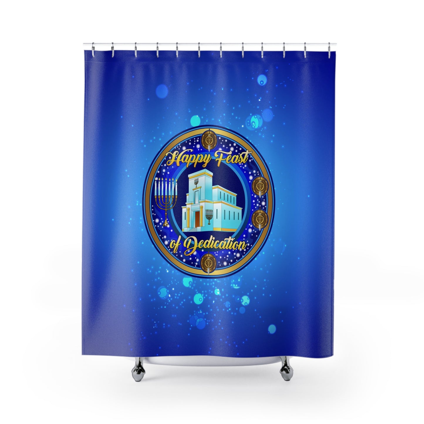 FoD - Blue - Shower Curtains