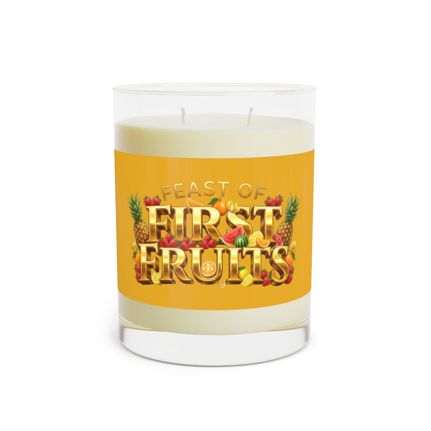 Feast of First Fruits - Golden Mango - Candle