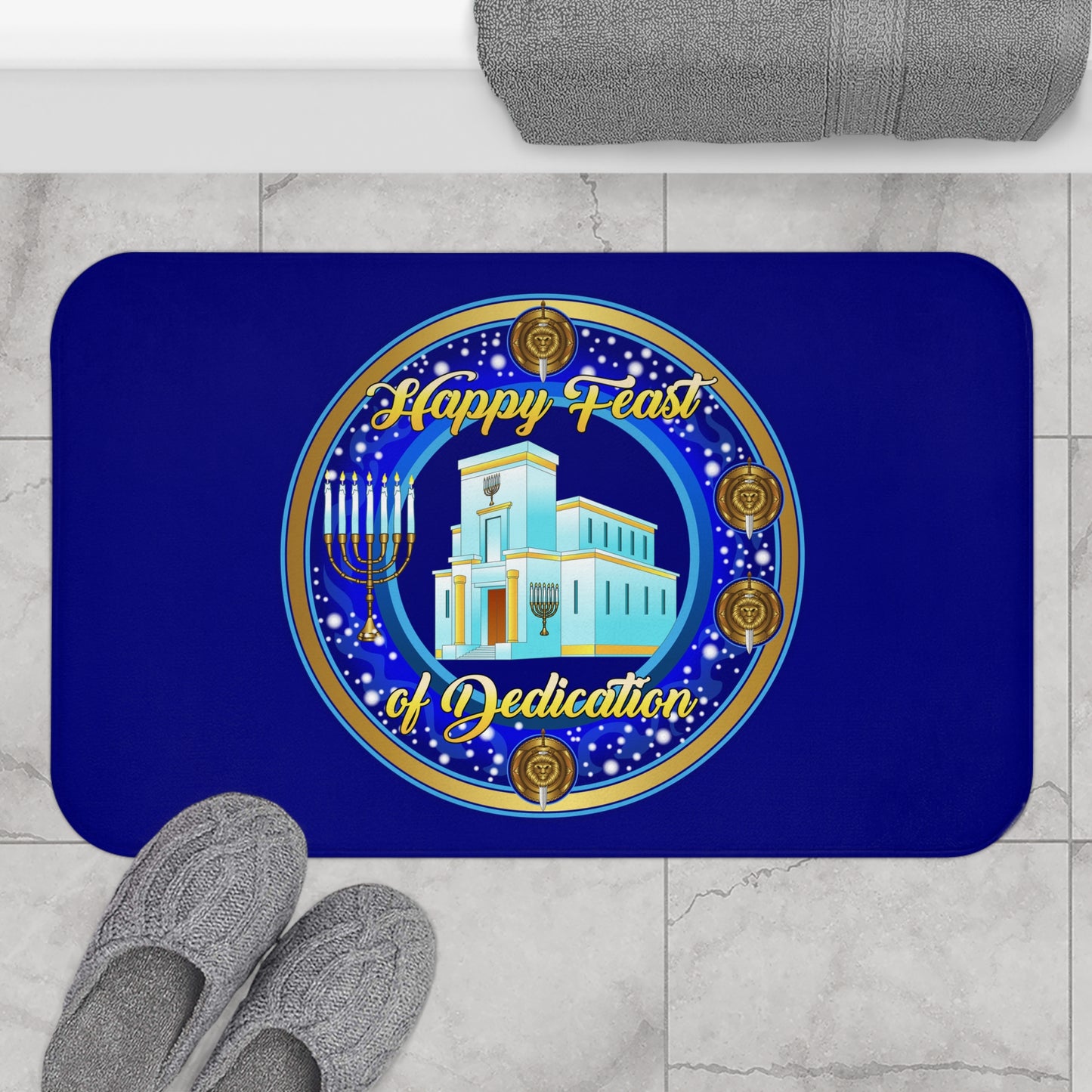 FoD - Blue - Bath Mat