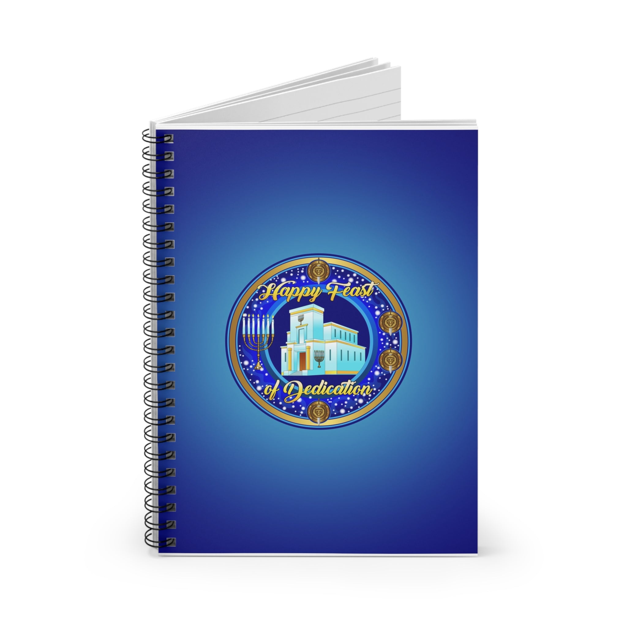 FoD - Blue -Spiral Notebook - Ruled Line
