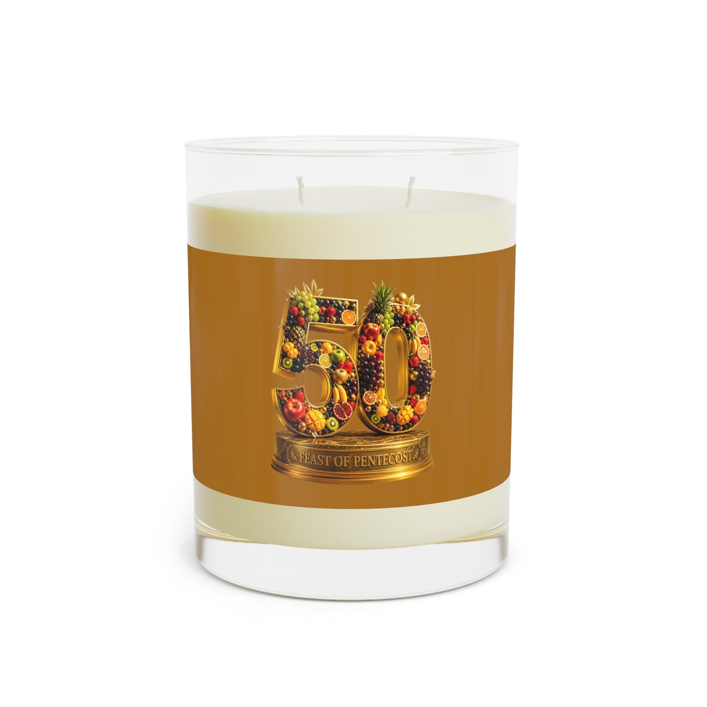 Feast of Pentecost (#50) - Burnished Marigold - Candle