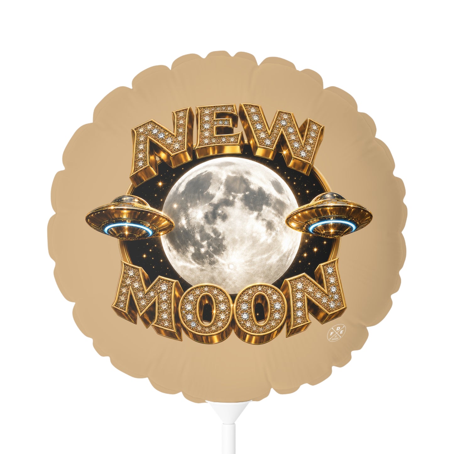 New Moon – Luna Champagne – Foil Balloon
