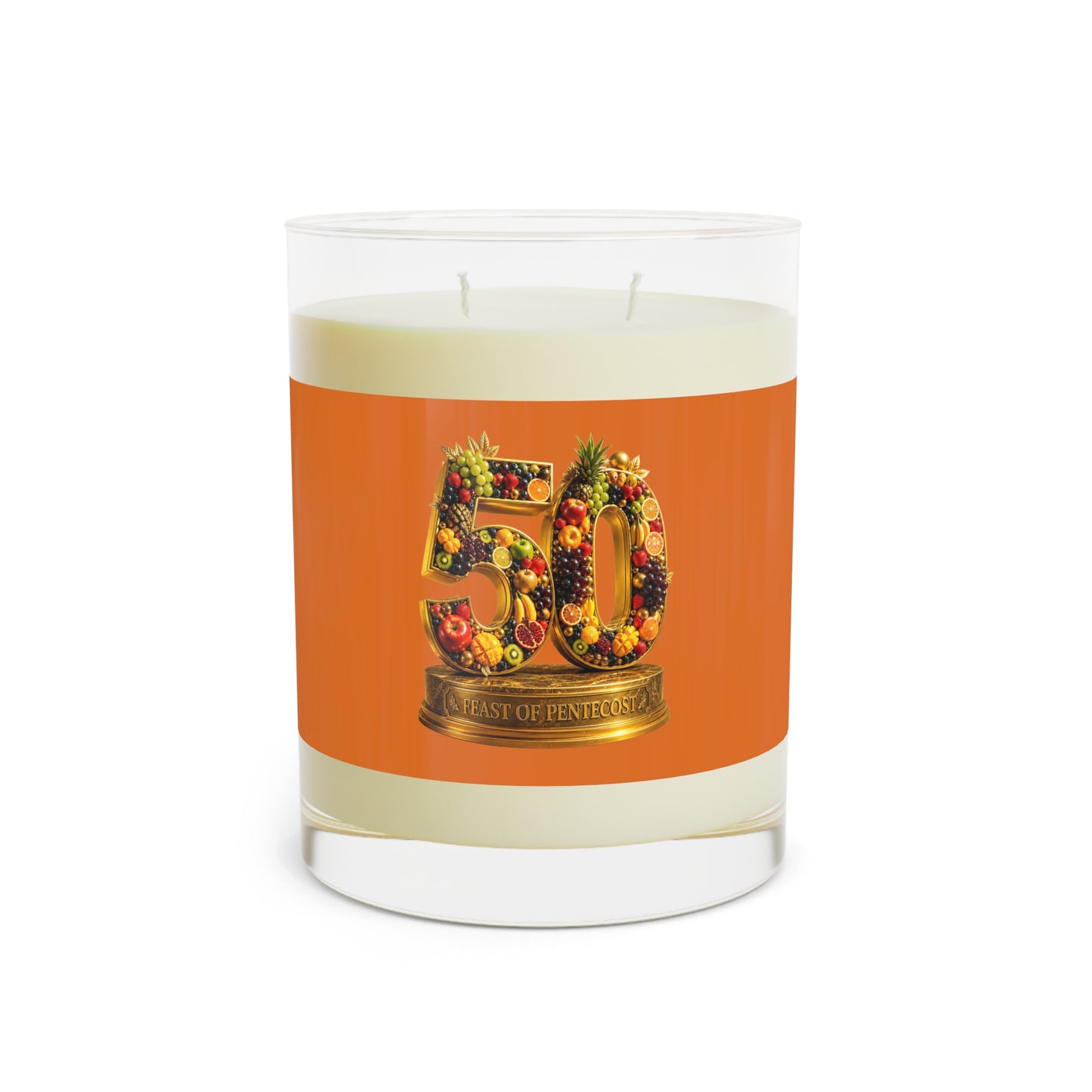 Feast of Pentecost (#50) - Citrus Flame - Candle