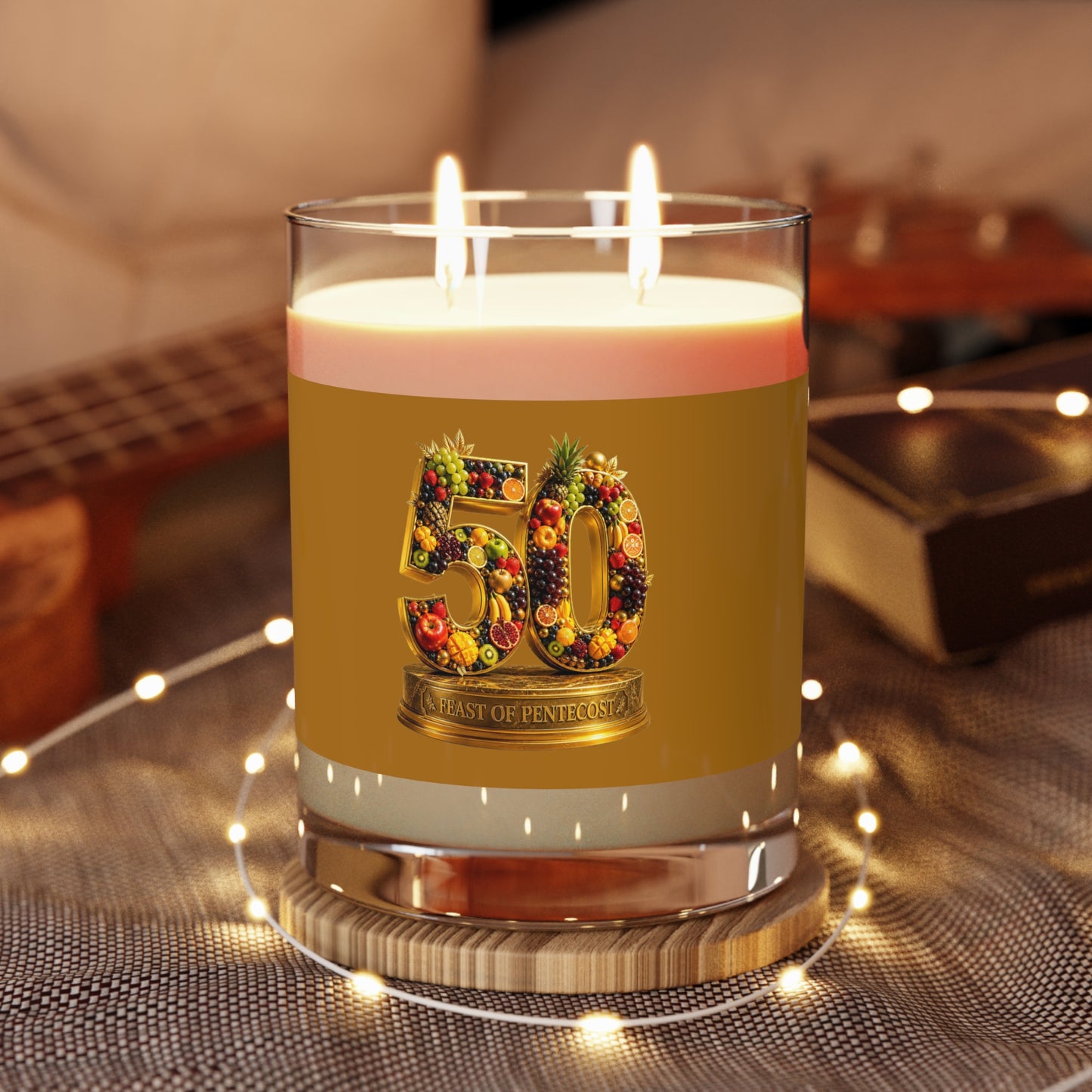 Feast of Pentecost (#50) - Burnished Marigold - Candle
