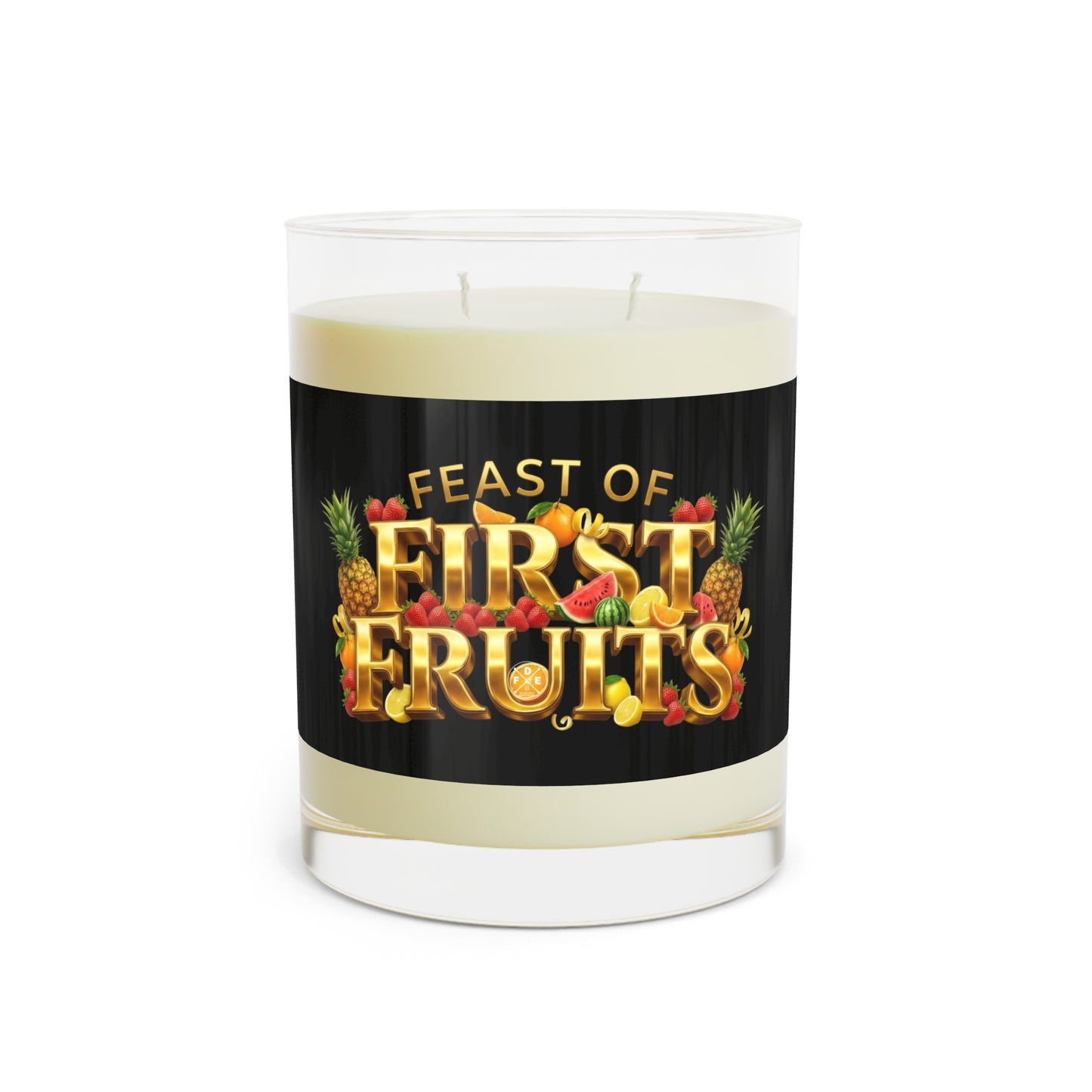 Feast of First Fruits - Obsidian Black - Candle
