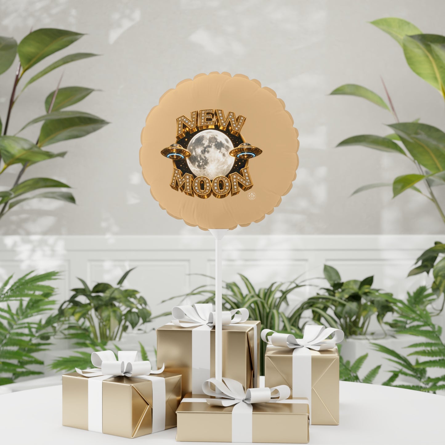New Moon – Luna Champagne – Foil Balloon