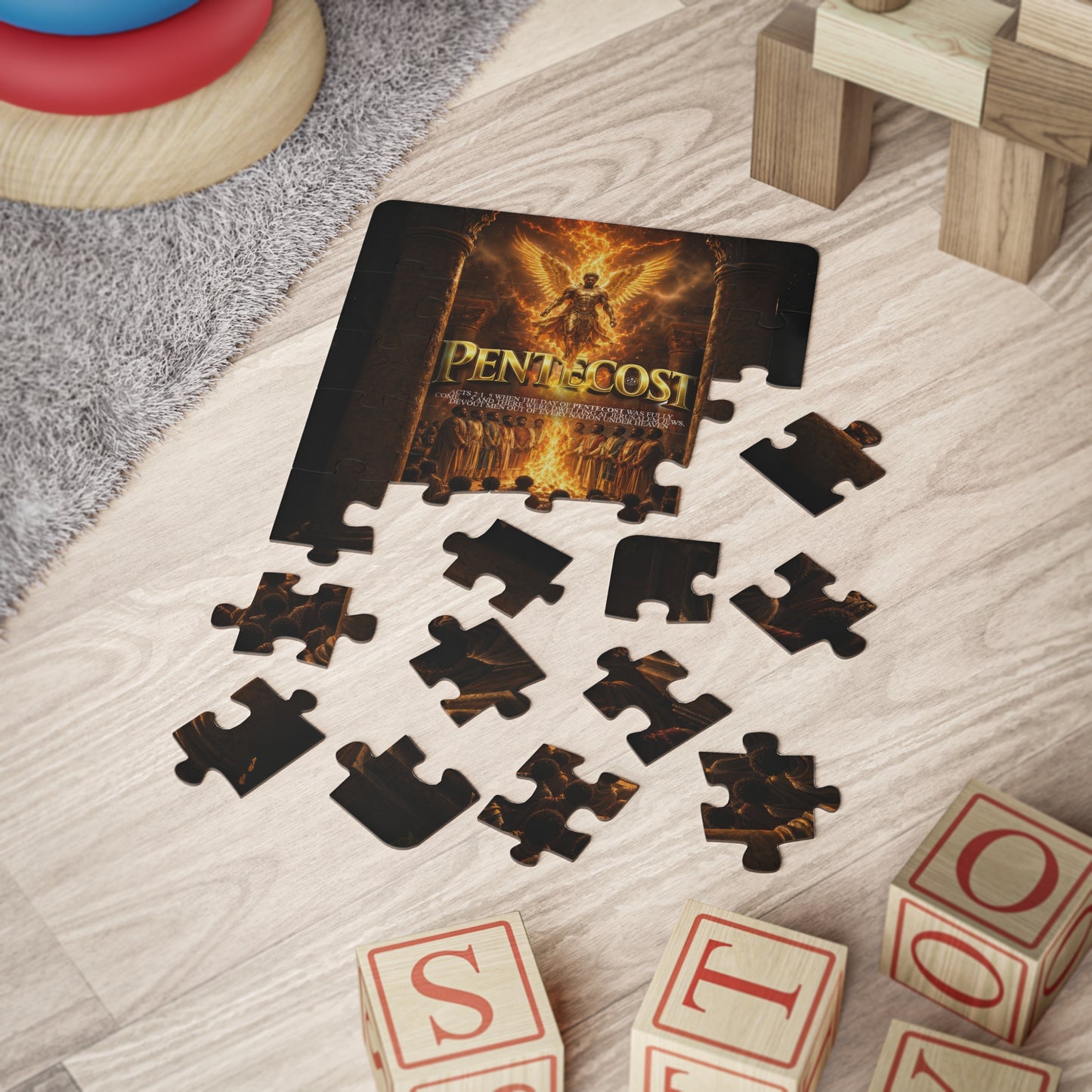 Pentecost (Acts 2:1,5)  30-Piece Puzzle