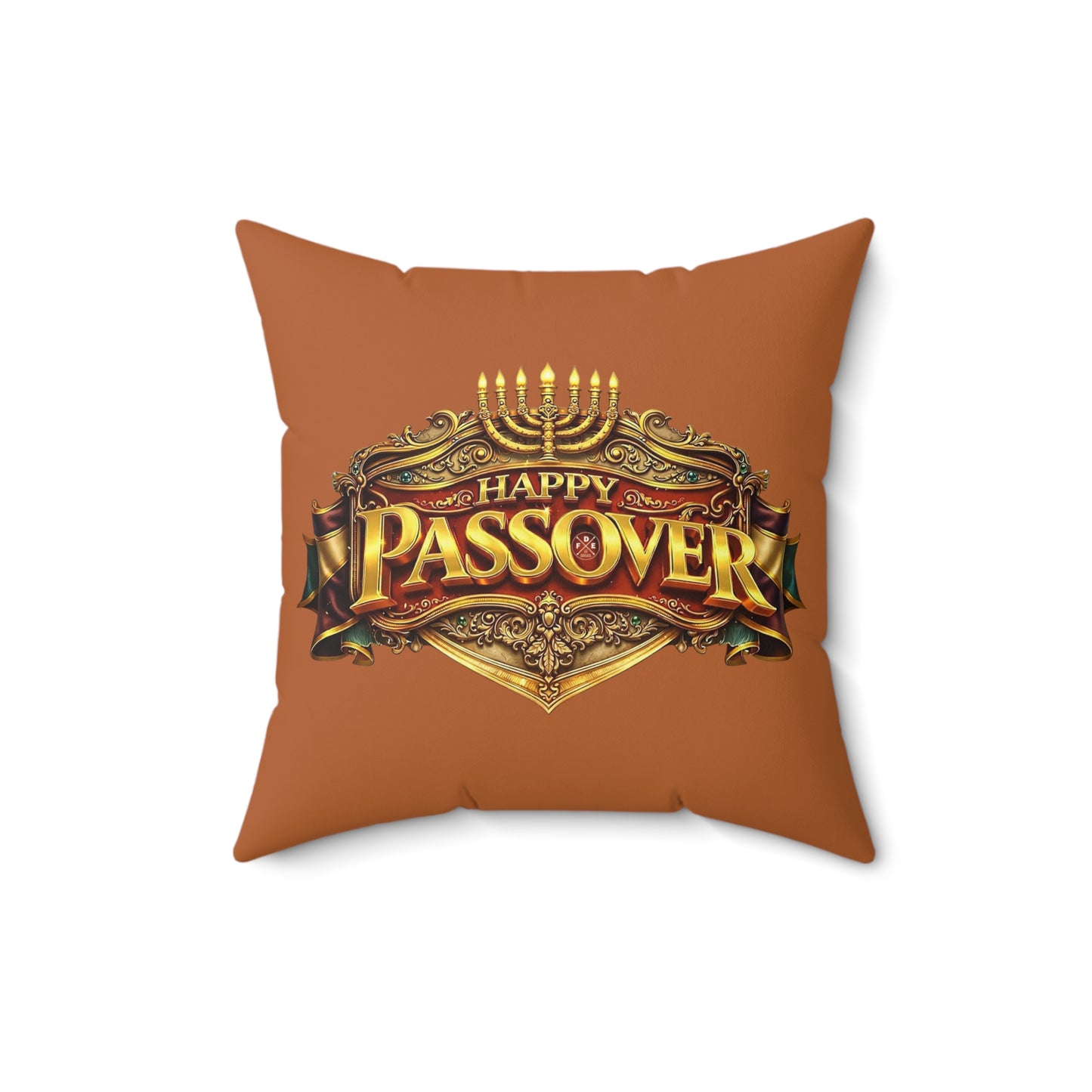Happy Passover - Desert Clay - Throw Pillow