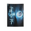 "Happy New Moon" - Indoor Wall Tapestry