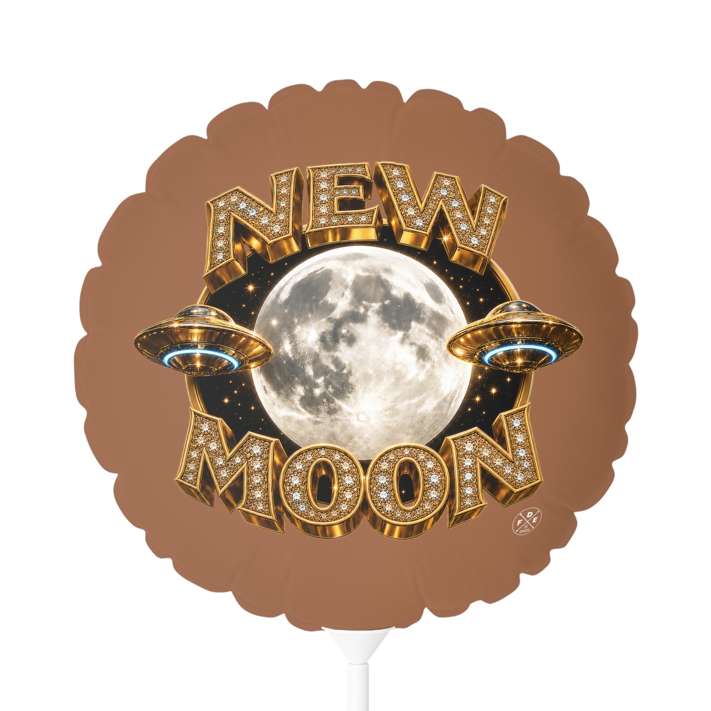New Moon – Desert Rose Gold – Foil Balloon