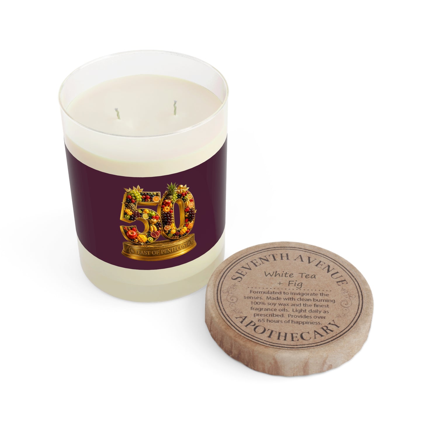 Feast of Pentecost (#50) - Blackberry Plum - Candle