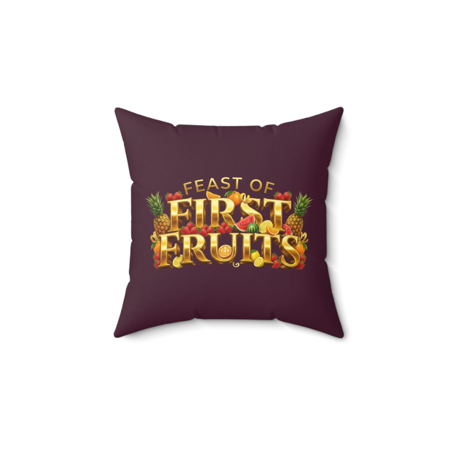 Feast of First Fruits - Blackberry Plum - Throw Pillow