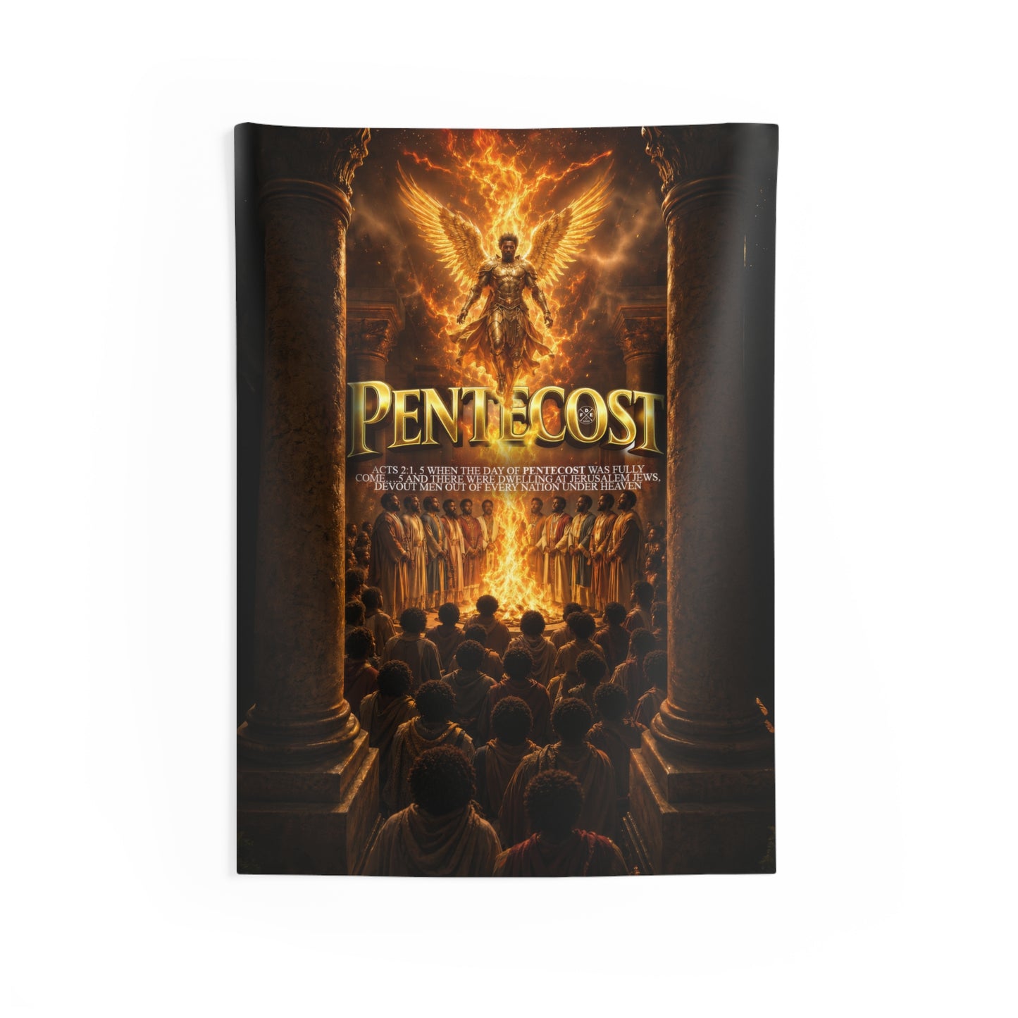 Pentecost (Acts 2:1,5) Wall Tapestry
