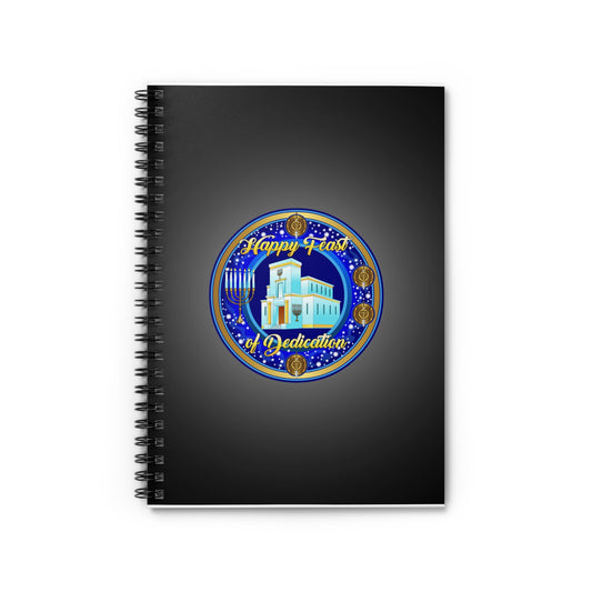 Black - Spiral Notebook - Ruled Line