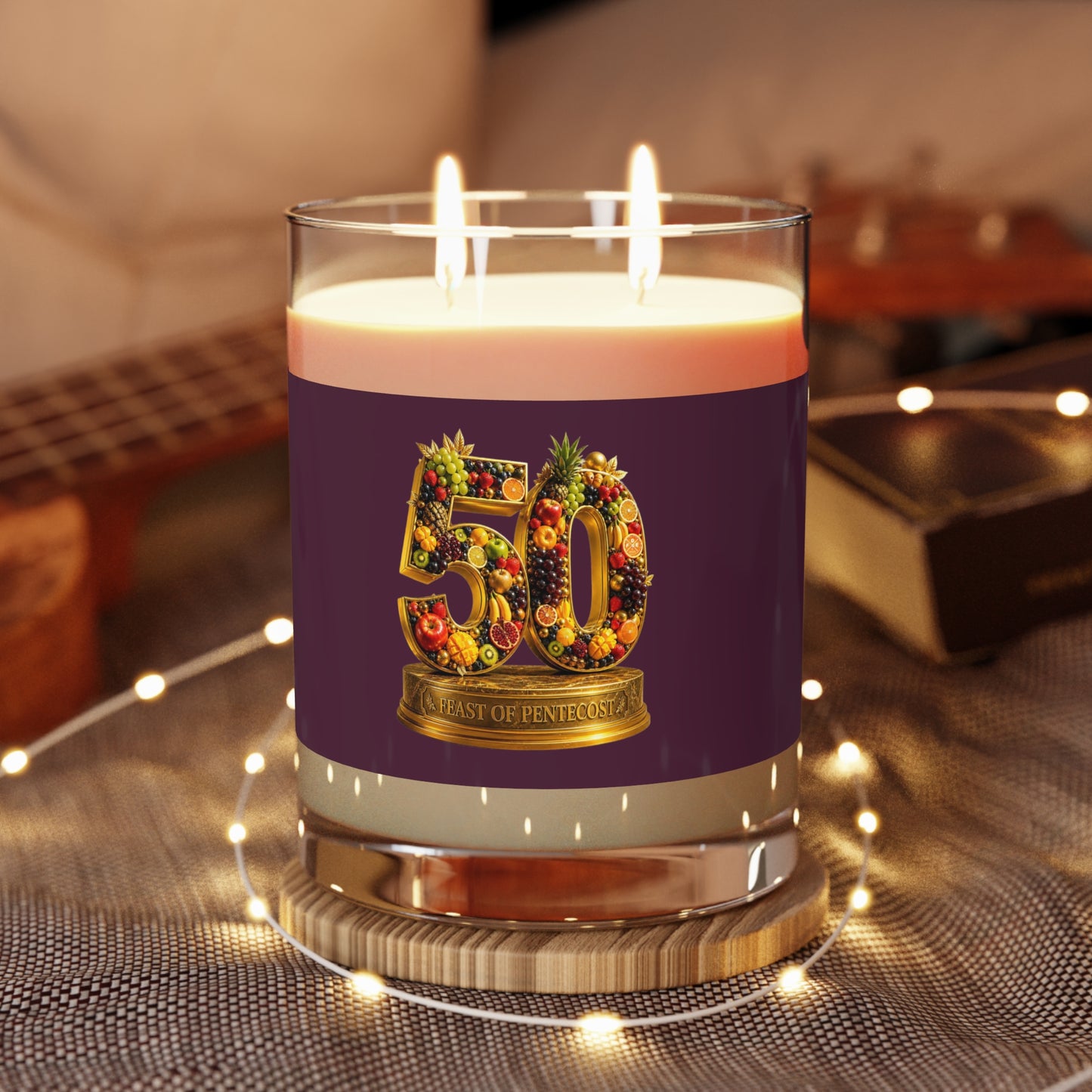 Feast of Pentecost (#50) - Blackberry Plum - Candle