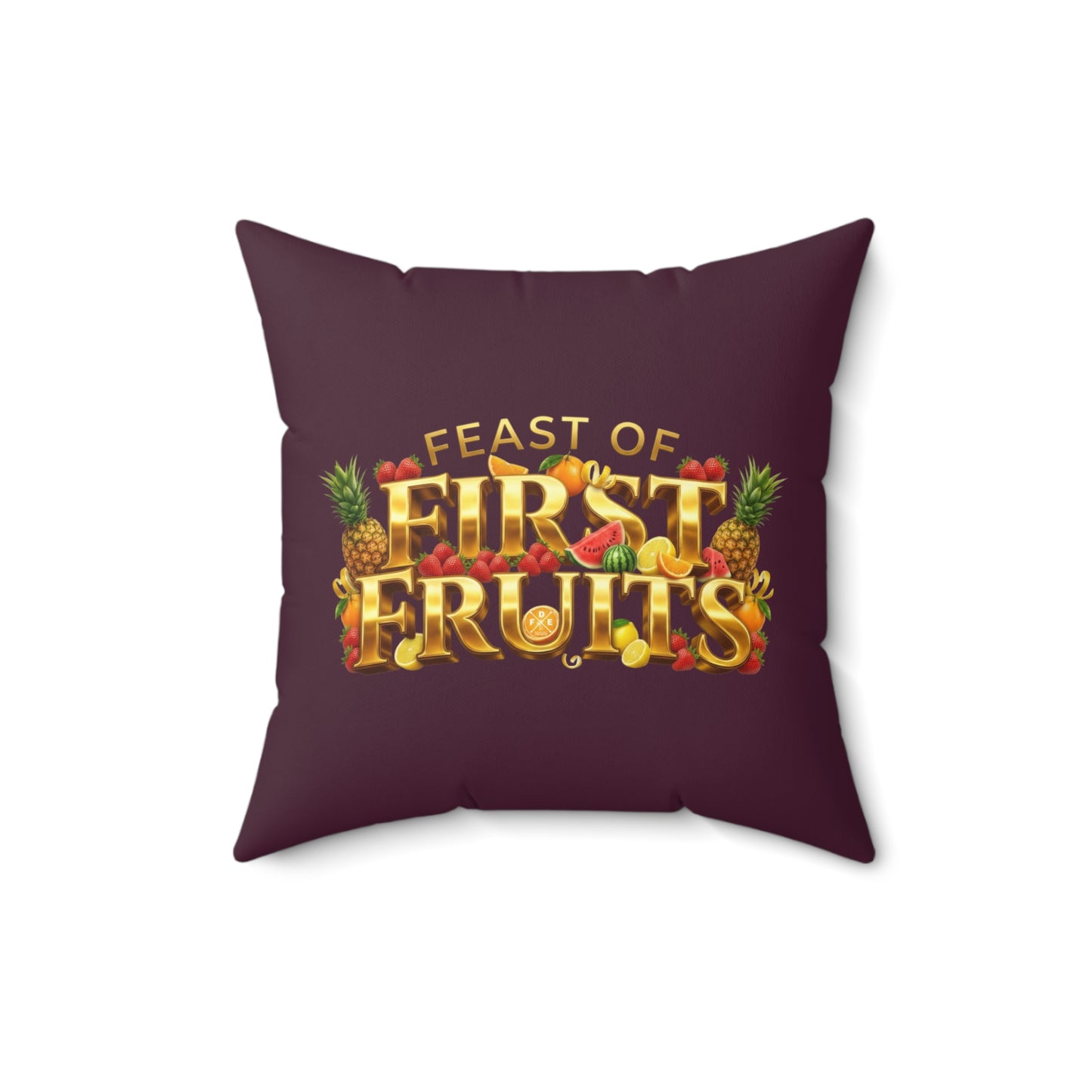 Feast of First Fruits - Blackberry Plum - Throw Pillow