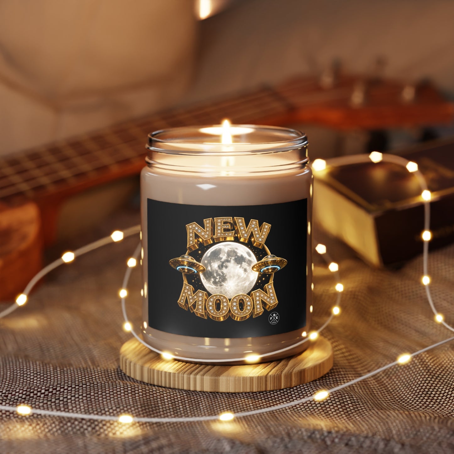 New Moon – Midnight Black – Candle
