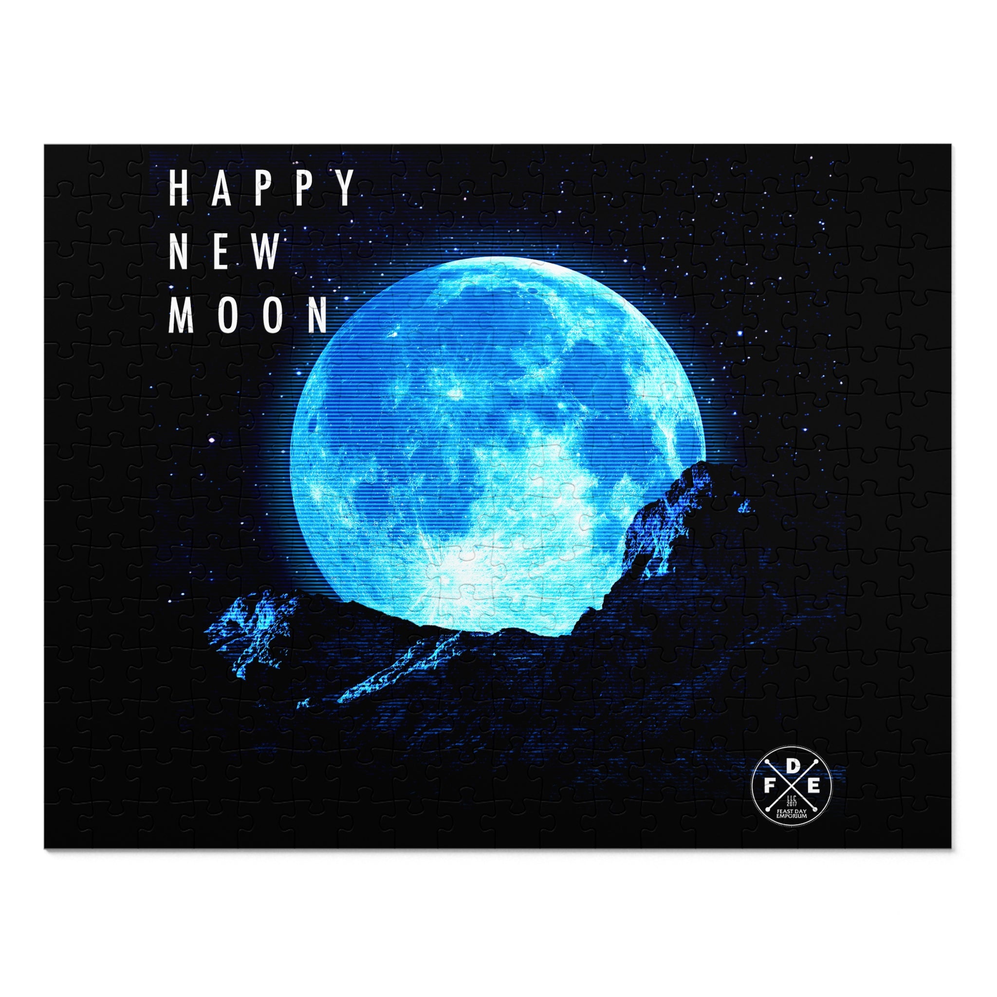 New Moon - White - Jigsaw Puzzle (252 Piece)