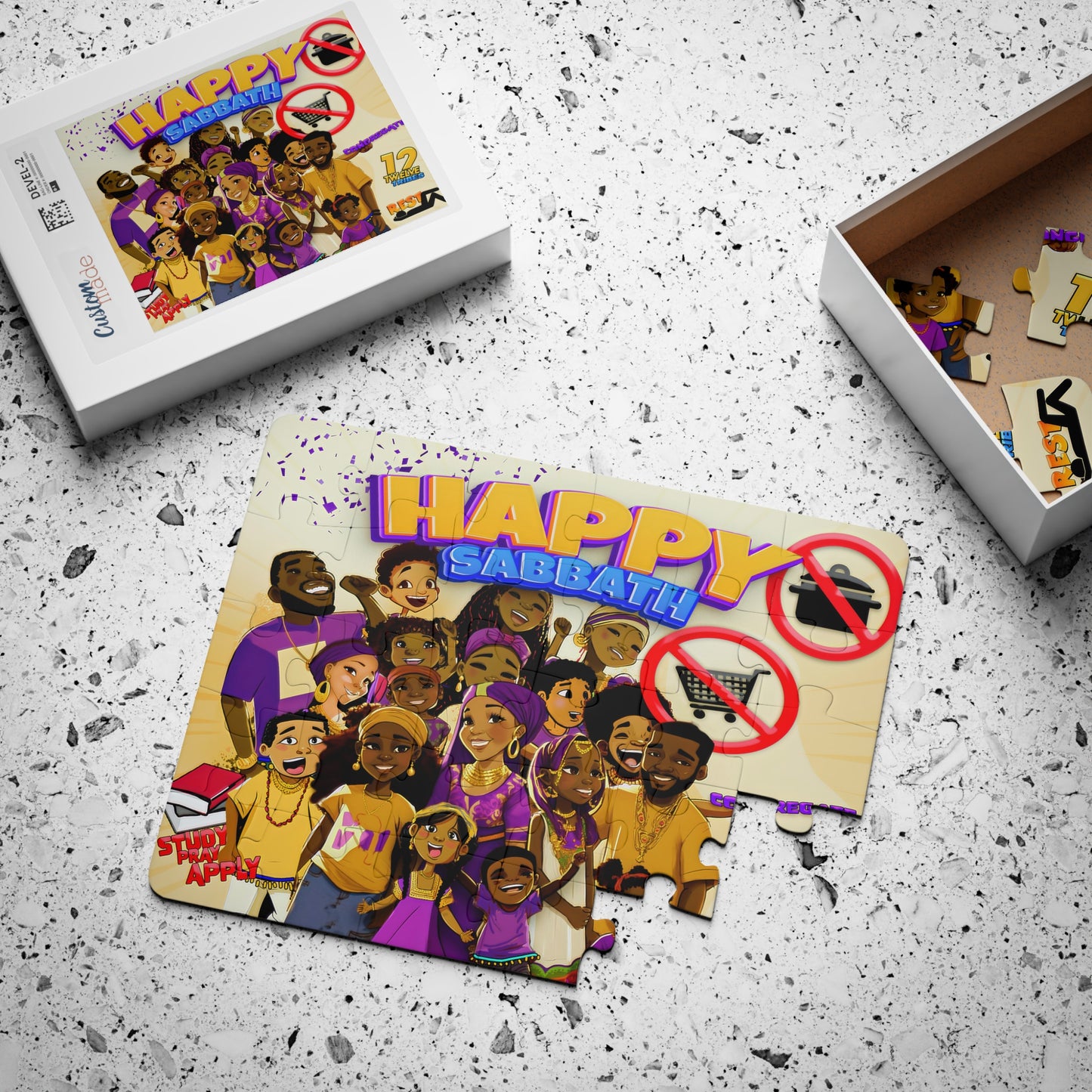 Sabbath Kids' Puzzle, 30-Piece