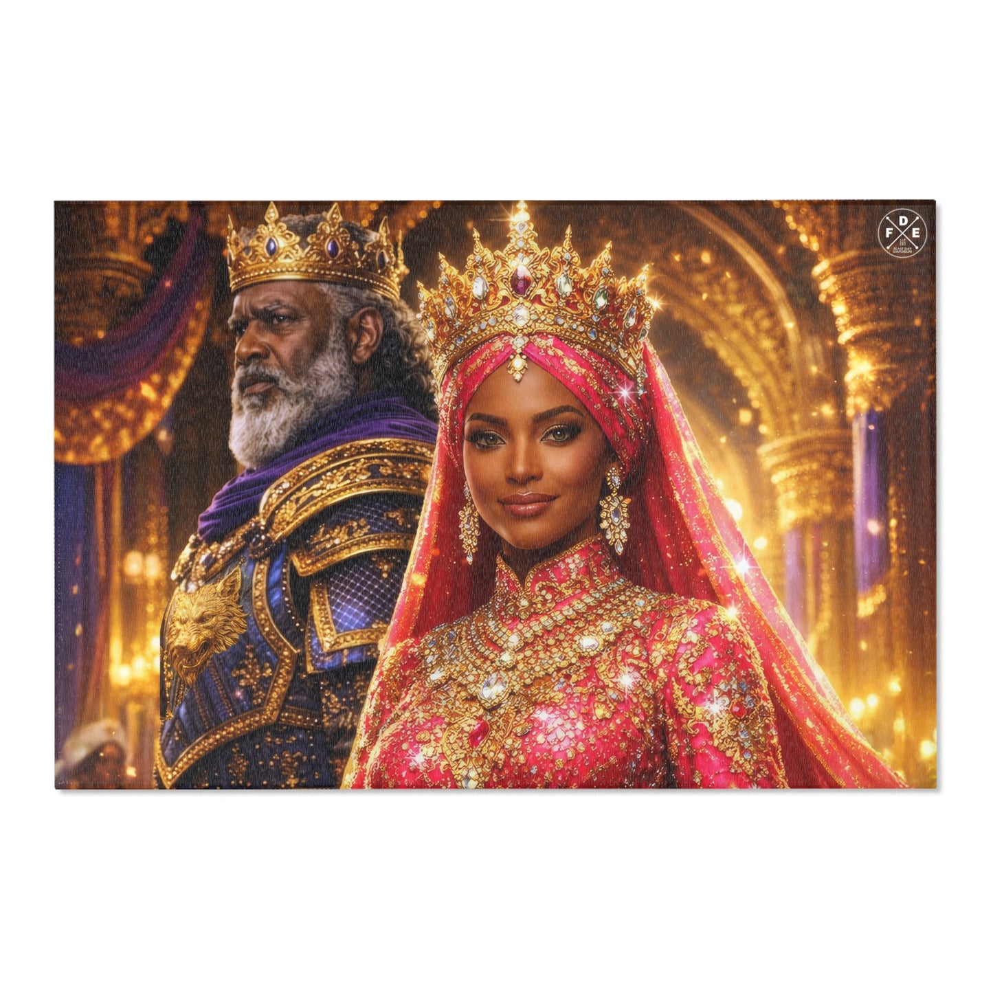 Esther & Mordecai (Purim) Area Rug