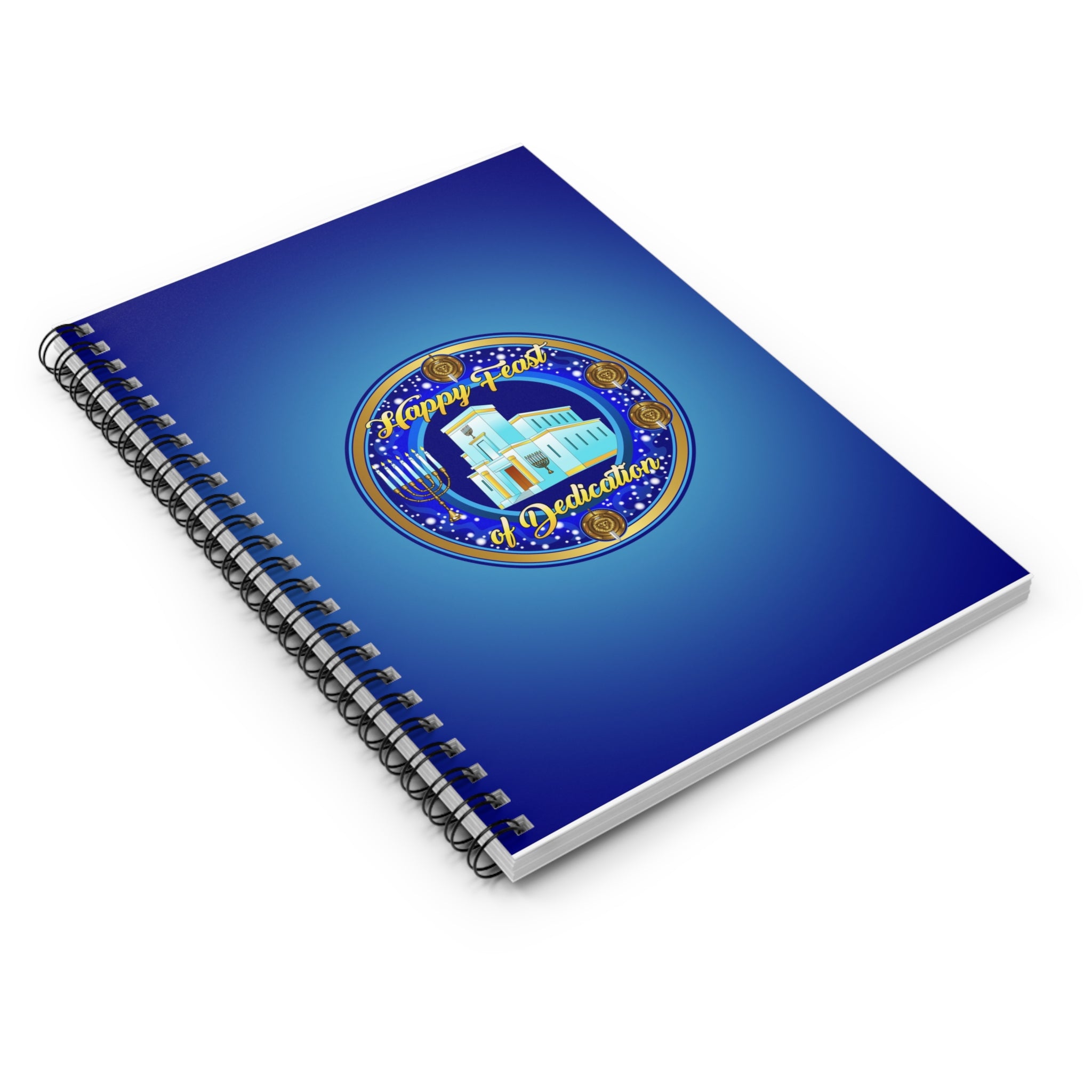 FoD - Blue -Spiral Notebook - Ruled Line
