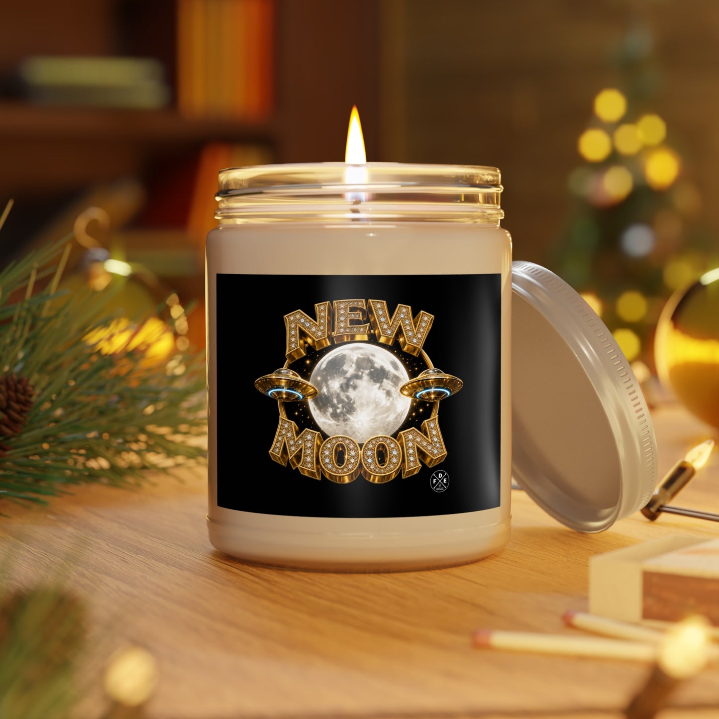 New Moon – Midnight Black – Candle
