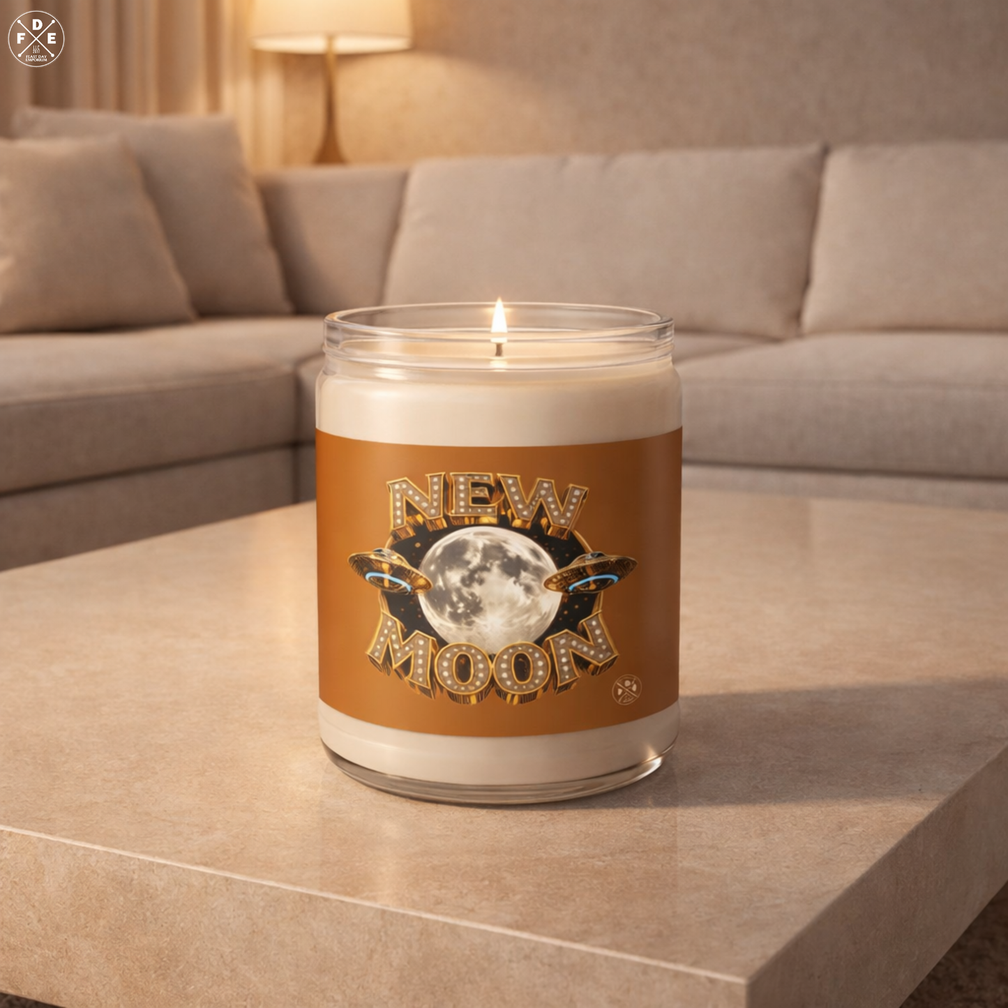 New Moon – Celestial Gold – Candle