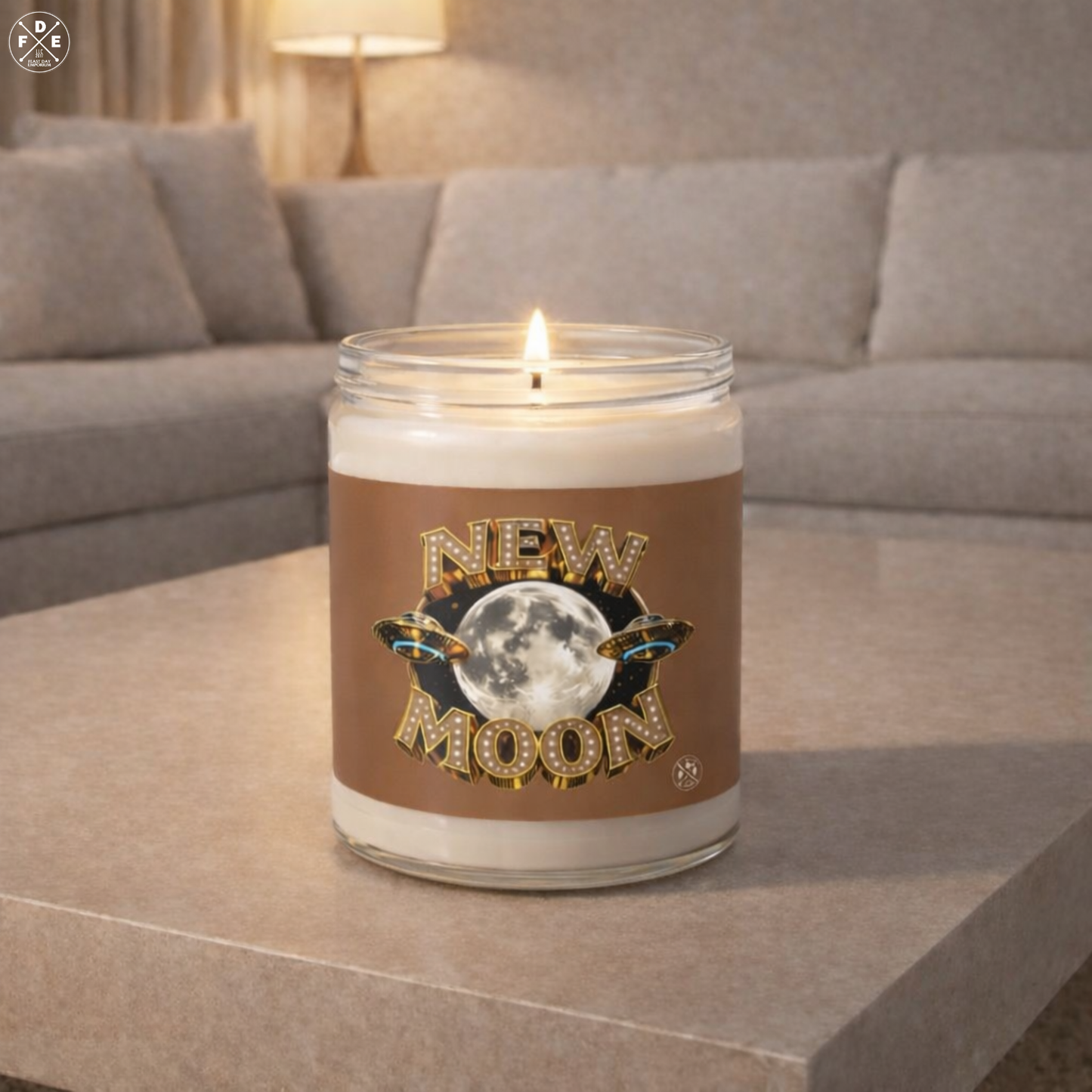 New Moon – Desert Rose Gold – Candle