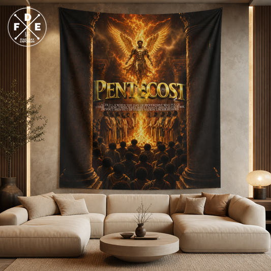 Pentecost (Acts 2:1,5) Wall Tapestry