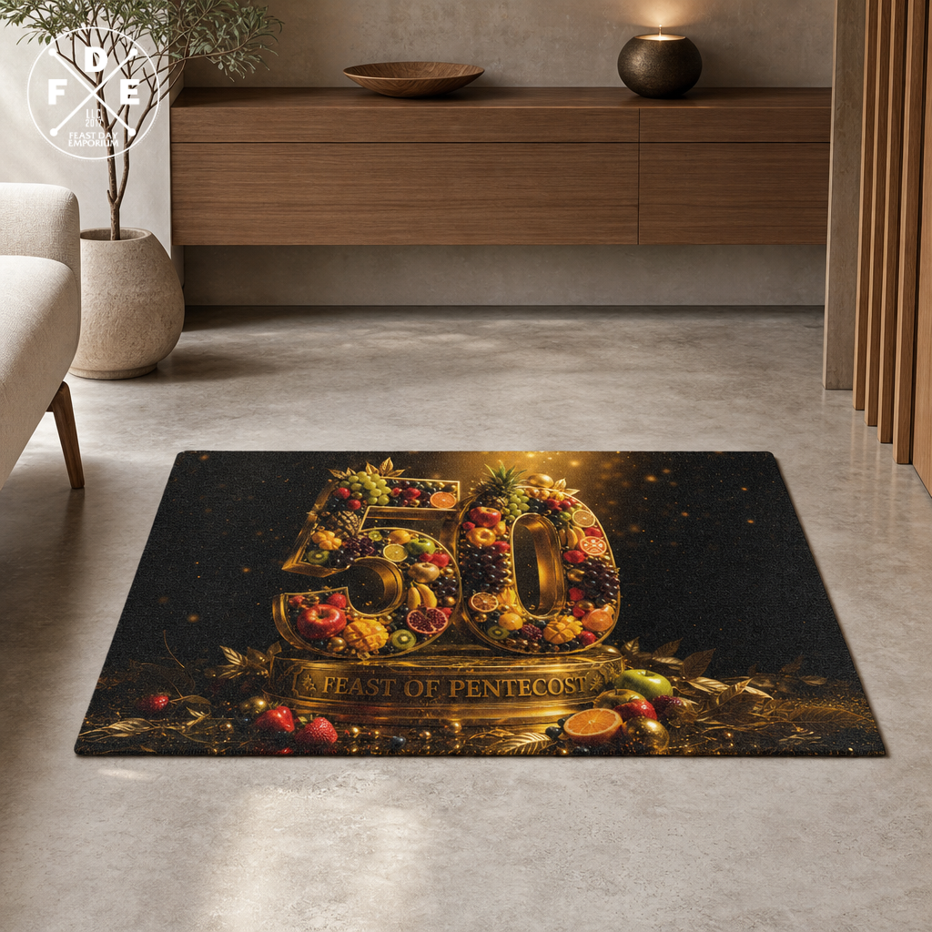 Feast of Pentecost (#50) Area Rug