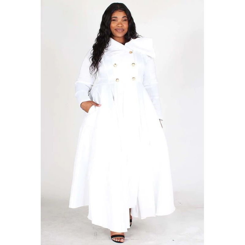 White and Gold Dress