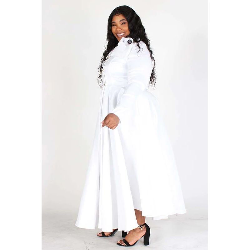 White and Gold Dress